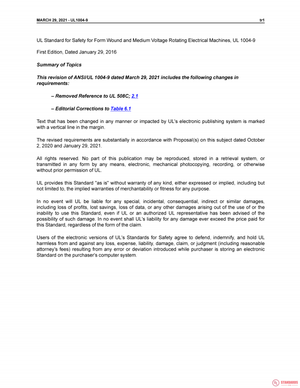 UL 1004-9 PDF UL 1004-9 PDF